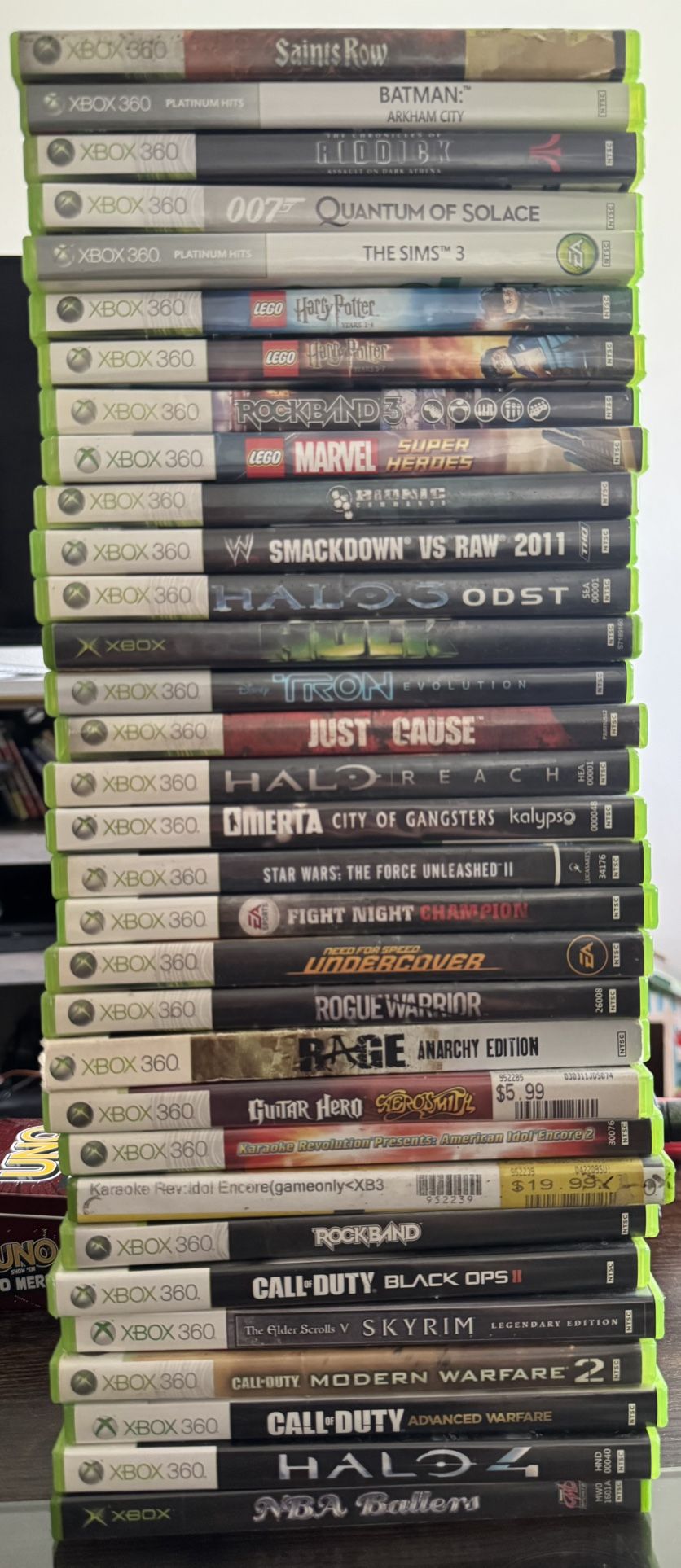 Xbox 360 Game Bundle โ 30 Games โ $80 Or Best Offerโ Fast Pickup!