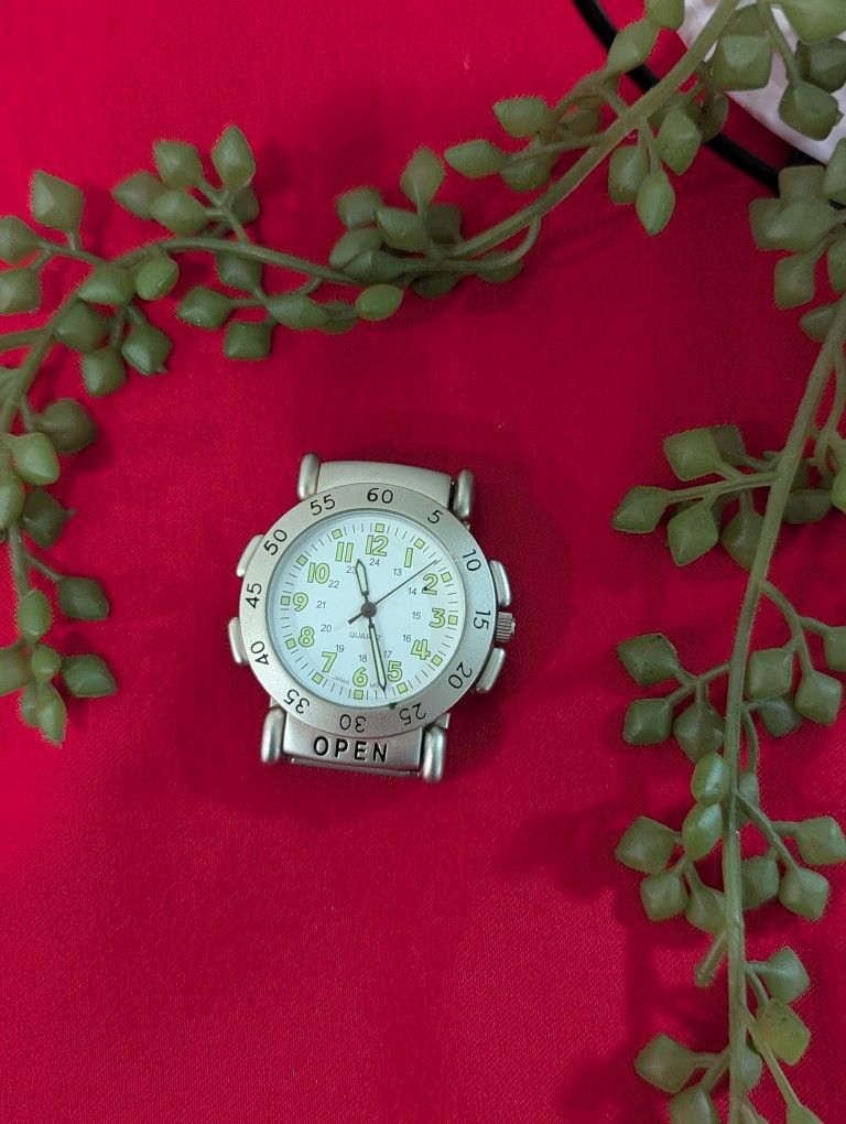 Vintage Japan Movement Watch Compass Unisex