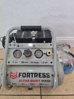 Fortress 2Gal Ultra Quiet Air Compressor