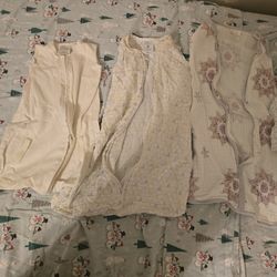 4 Sleep Sacks For 0-6 Mths Old