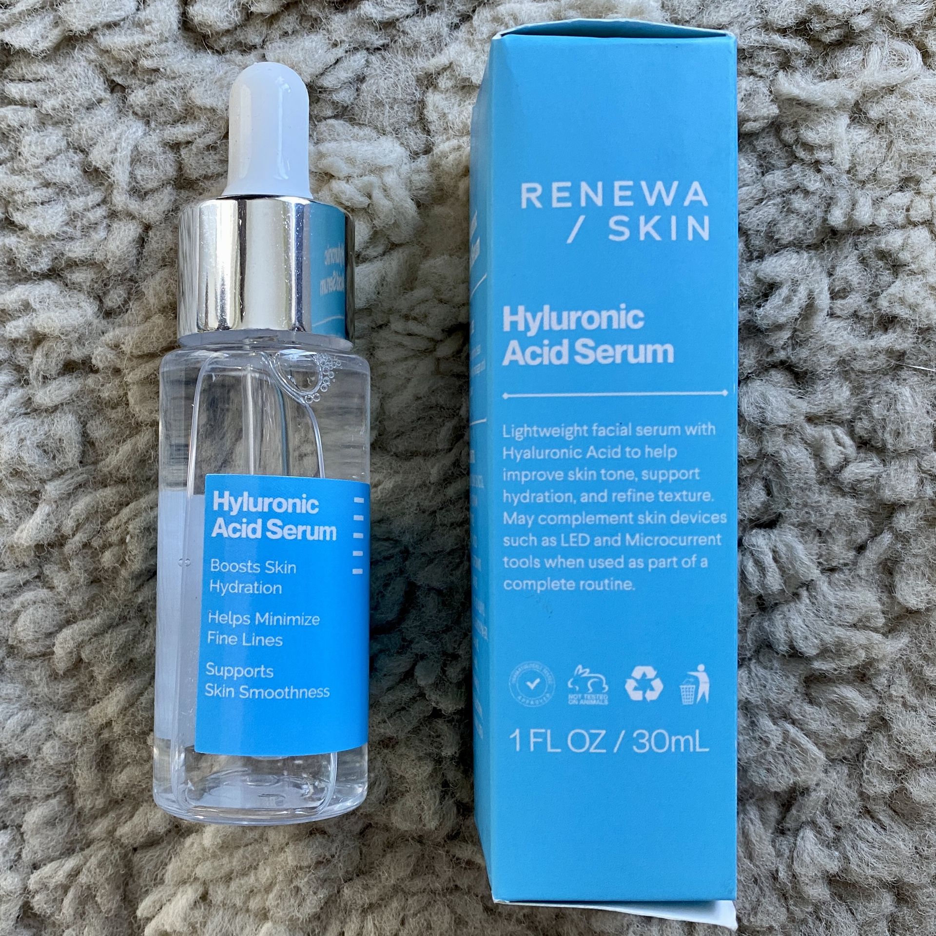 New Renewa Niacinamide + Hyaluronic Serum