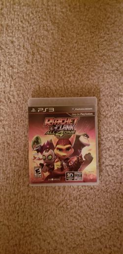 PS3 Ratchet Clank All 4 One