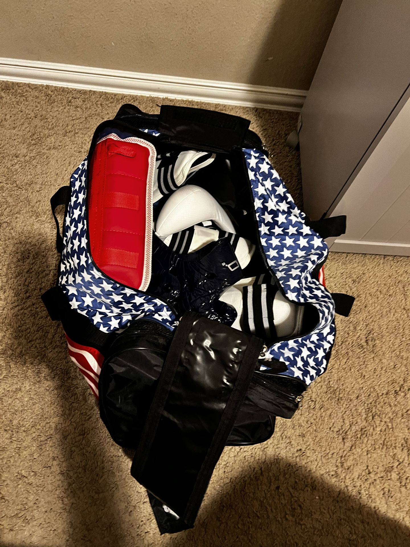 Pine Tree Complete Vinyl Martial Arts Sparring Gear Set with Bag, Shin, & Groin