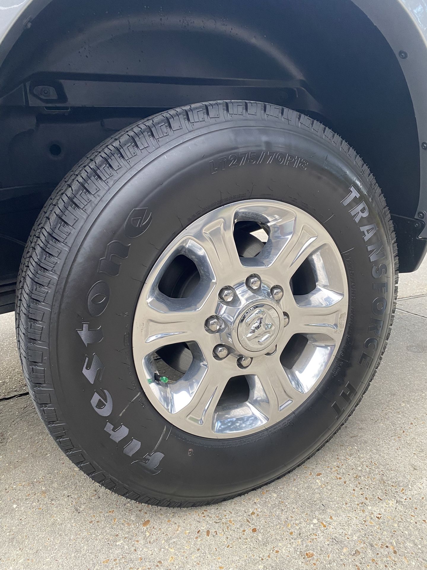 Tires: Firestone Transforce HT LT275/70R18 E/10PLY BSW
