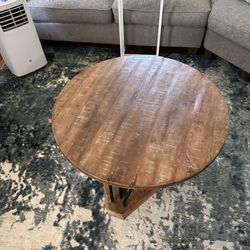 Solid Wood Coffee Table And Side Tables Set