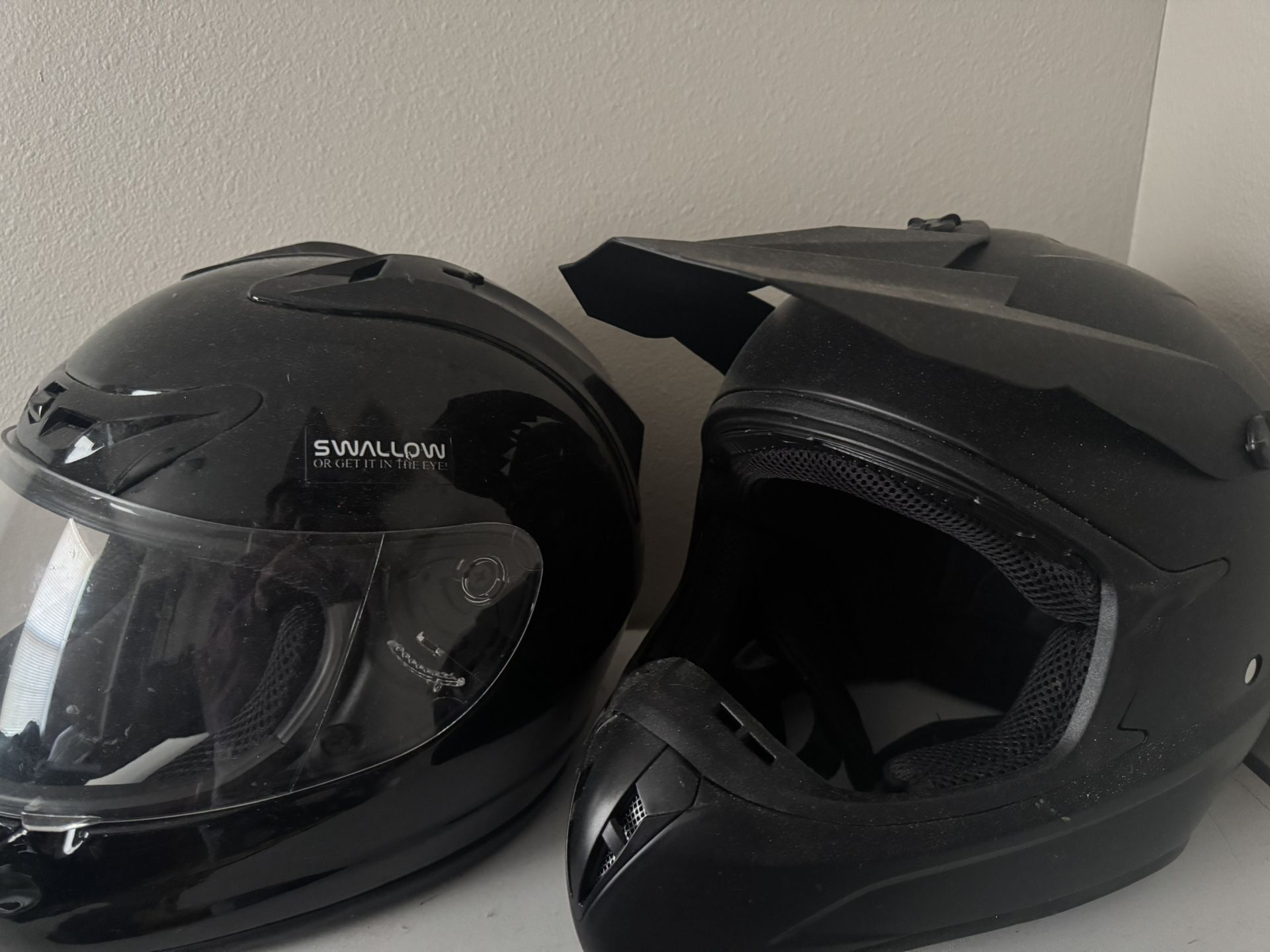 Two Helmets