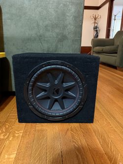 Kicker 12” CompVR Subwoofer in Ported Box