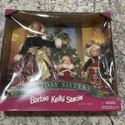 Holiday Barbie Sisters Gift Set 