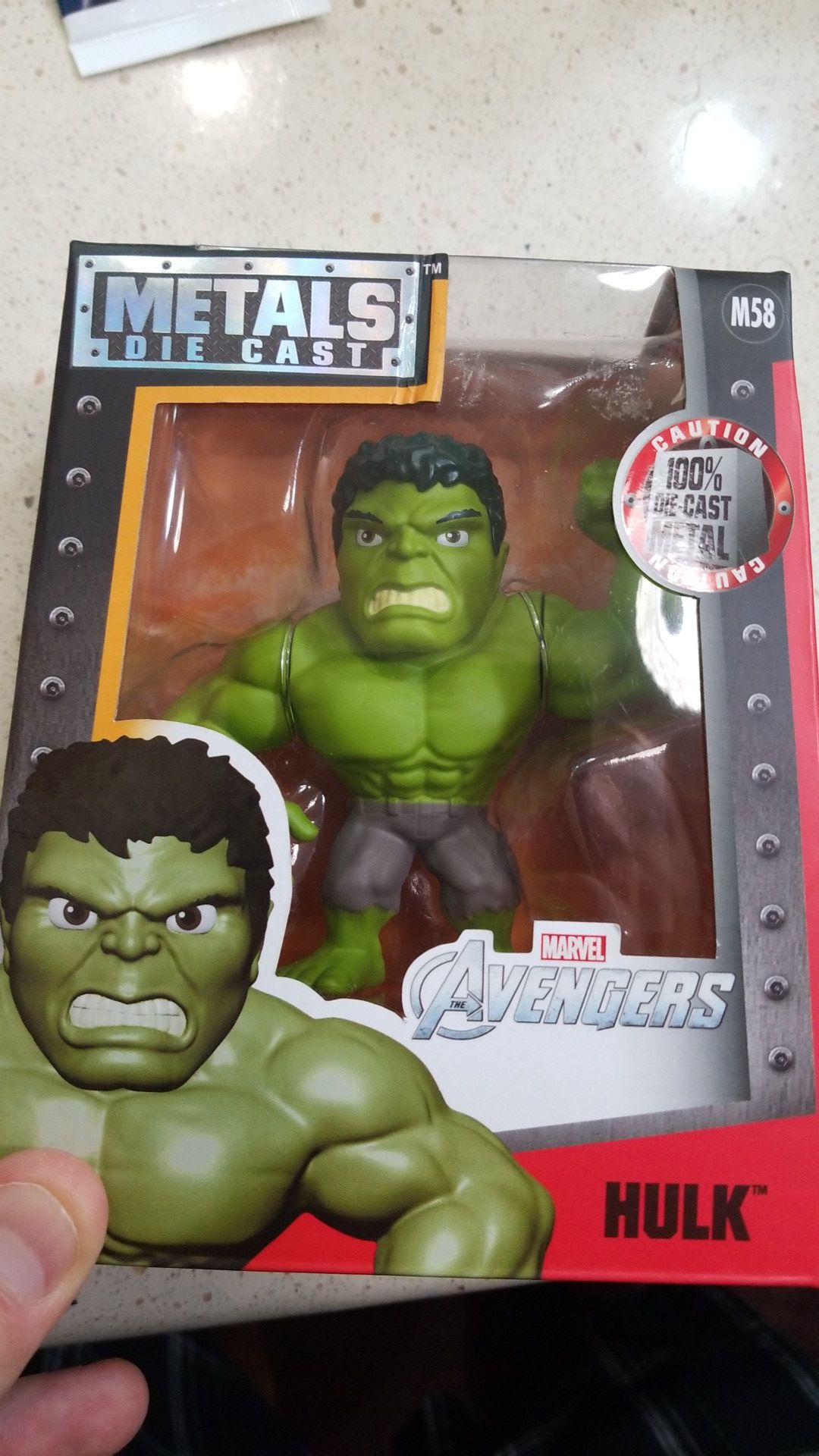Hulk Avengers All Metal Die Cast Figure