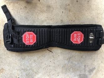 Stop bite dog collar and food bowl