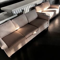 Barely Used Couches Tan