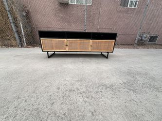 Pottery Barn Dolores Media Console Entertainment Center Tv Stand Cabinet Sideboard Credenza