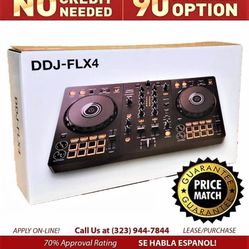 Pioneer DJ DDJ-FLX4 2 Channel Mixer Rekordbox Serato Controller FLX4 System 🚨 Payment Options Available 🚨 No Credit Needed 🚨 