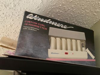 Windmere curler with 18 roller
