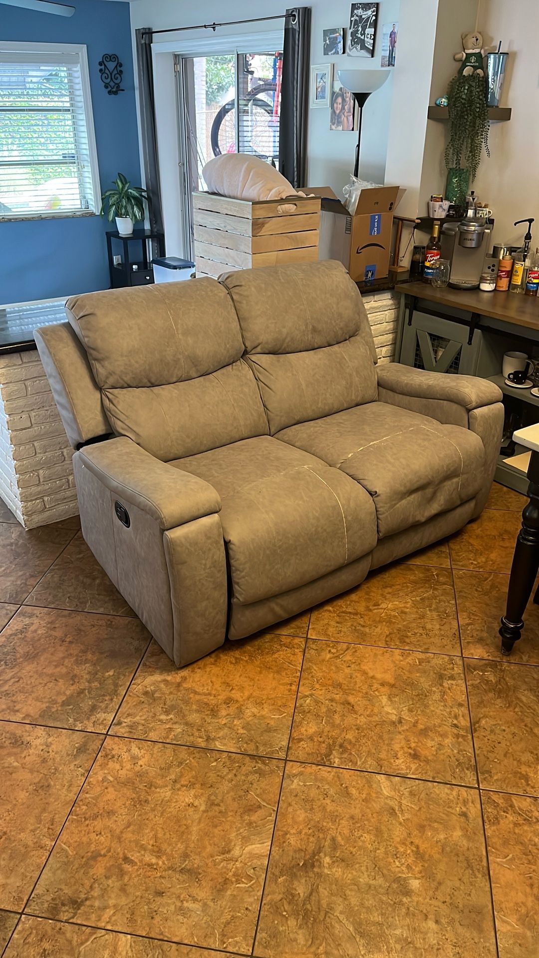 Free Reclining Sofa And Loveseat