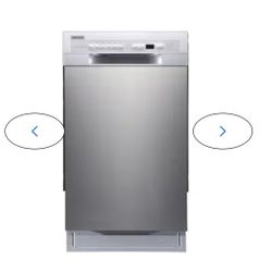 EdgeStar BIDW1802SS 18 Inch Wide Energy Star Rated Built-In Dishwasher Brand NEW In Box