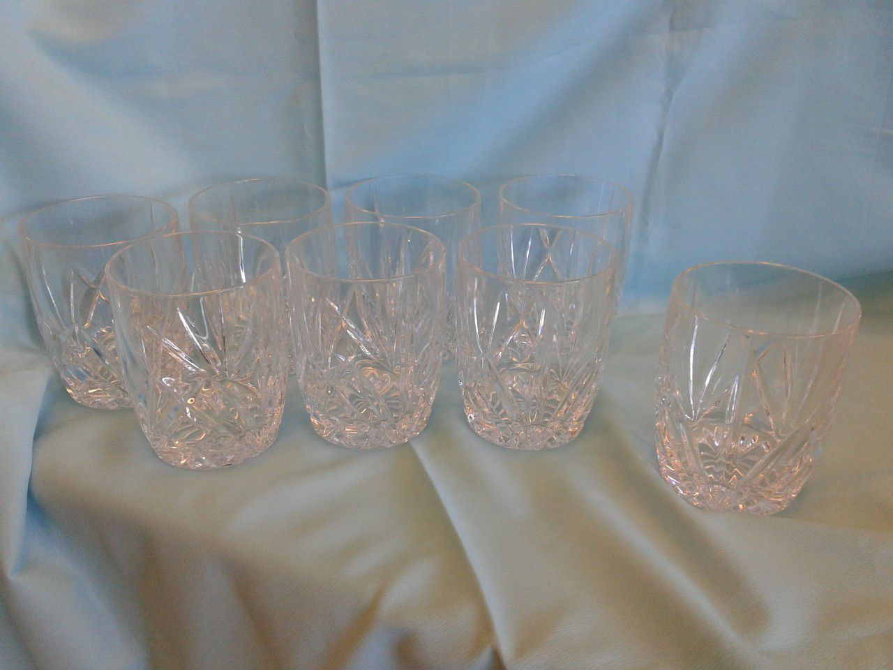 Waterford Crystal Drinking Glasses, Set of 8