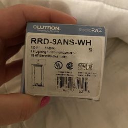 Lutron RRD-8ANS-WH Switch