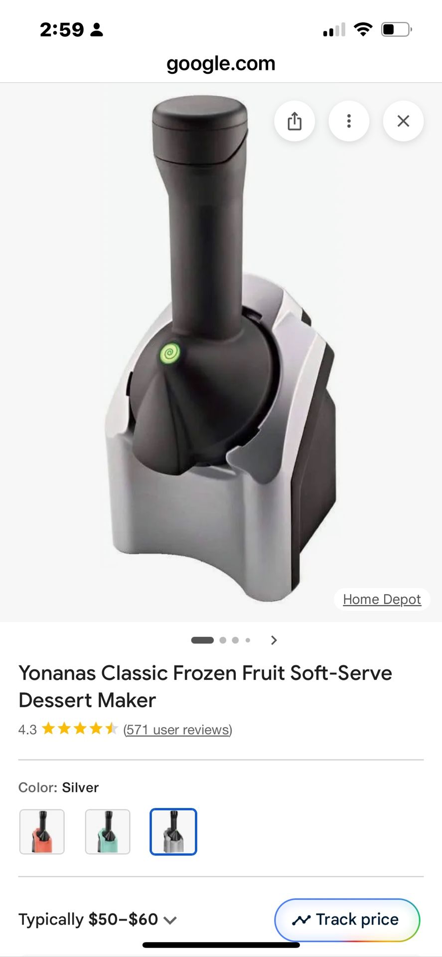 Frozen Fruit Icecream Maker