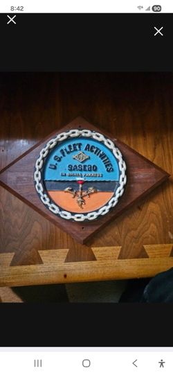 Military plaque