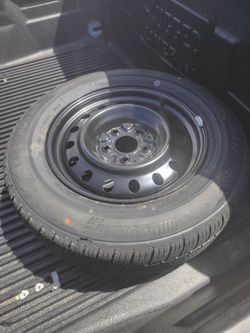 Full size spare tire.