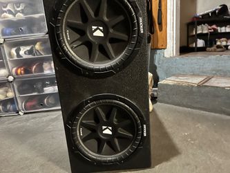 Car speakers 12" subwoofers