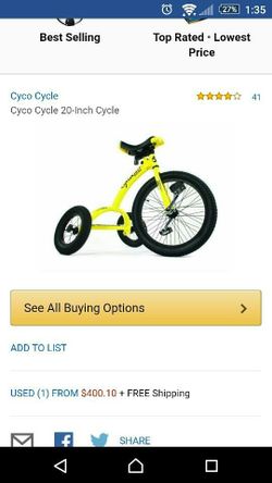 Cycocycle trike