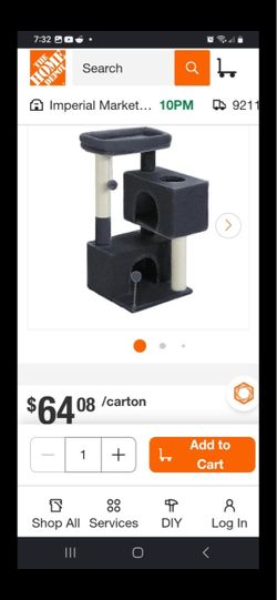 New in box multi-level cat tree $20