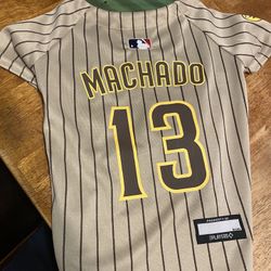San Diego Padres Dog Jersey Size Medium- Manny Machado 