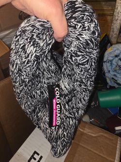 Cold Guard Knit Infinity Scarf
