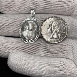 925 silver Guadalupe Pendant 