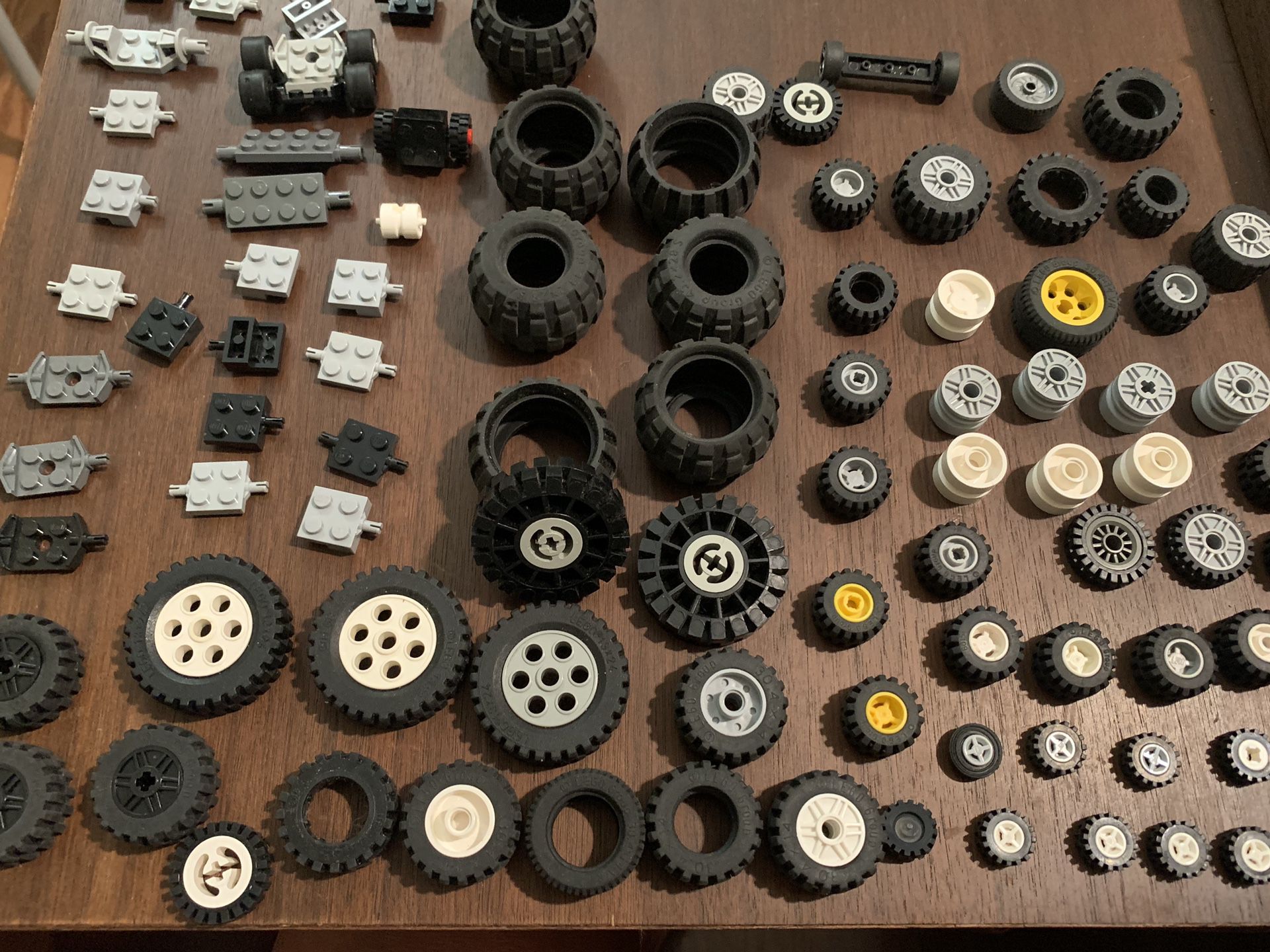 Lego Rubber Wheels axles