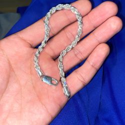 silver bracelet 