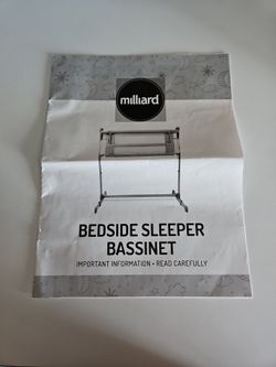 Milliard Portable Bedside Bassinet