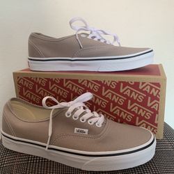 tan low cut vans
