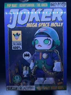 SEALED Pop Mart Mega Space Molly The Joker 400%