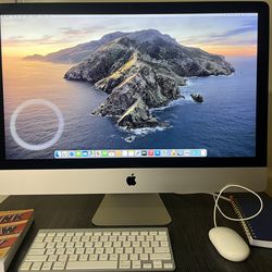 Apple iMac 27” Retina 5K (2017) | 32GB RAM | 3.5GHz i5 | Radeon Pro 575 | Keyboard + Mouse