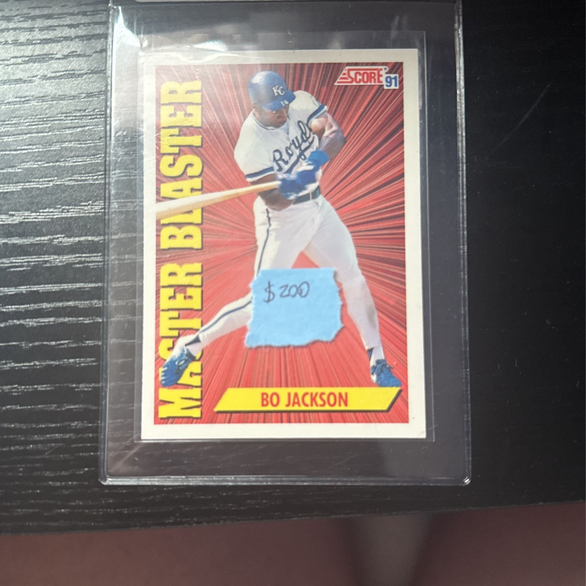 1991 Score Bo Jackson Master Blaster #692