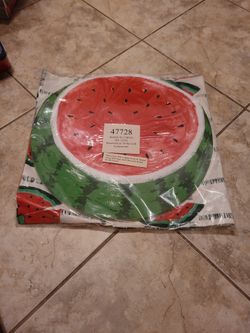 Watermelon Table Cloth  And 4 Placemats New In Package
