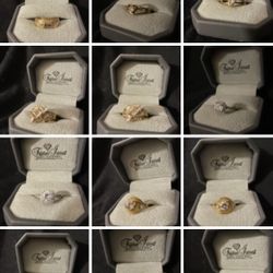 Women’s Rings For Sale Costume And Sterling Silver Prices Vary $25-$65 Each.. Sizes 4-10