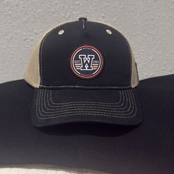Wittgenstein khaki brown and black hat