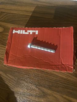 HILTI SCREW ANCHOR FOR CONCRETE AND MASONRY