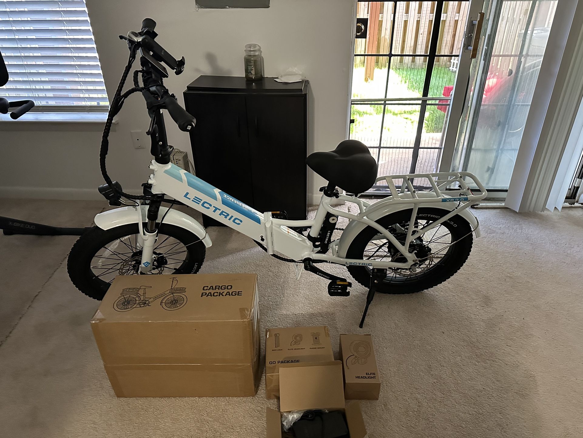 Electric Bike - Lectric White