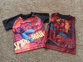 Size 3T Boys Marvel Spider-Man Shirts