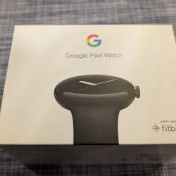 Google Pixel Watch - Android Smartwatch with Fitbit Activity Tracking - Heart Rate Tracking Watch - Matte Black Stainless Steel case 