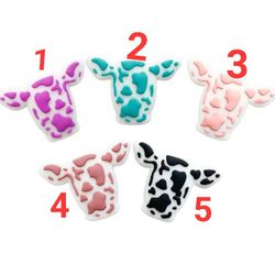 Cow Head • Silicone Bead • Farm Animal • Silicone Focal Beads • Craft • Cow Bead