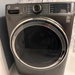 GE 5.0 cu.ft Smart Front Load Washing Machine 