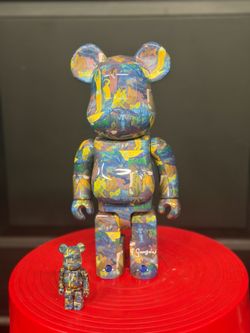 Bearbrick Eugene henri Paul Gauguin 400% and 100% set