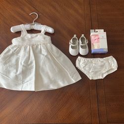 Janie And Jack Baby Dress (0-3 Months) 