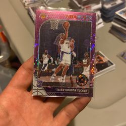 Talen Horton Tucker 2019-20 NBA Panini Hoops Premium Stock Basketball Rookie Card 